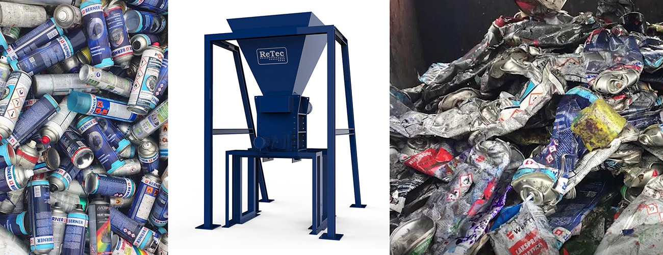 Spray can perforator - ReTec